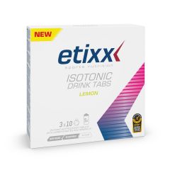 Isotonic Drink Tabs - Etixx Sports Nutrition - lemon 3x10