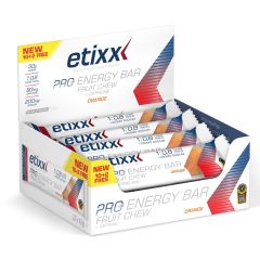 PRO LINE Energy Bar Fruit Chew + Caffeine Orange 12x62g
