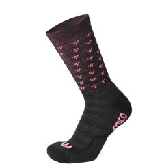 Outdoor socks woman medium weight natural merino short